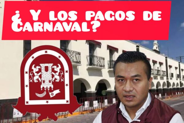 Trabajadores del Ayuntamiento de Huejotzingo denuncian falta de pago tras labores en Carnaval