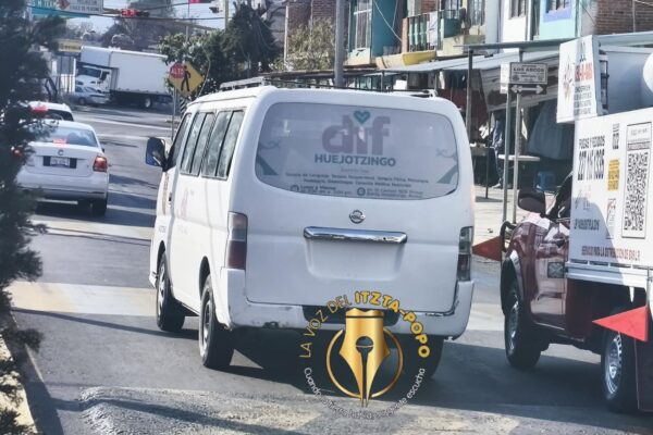 Unidades del DIF Huejotzingo sin placas