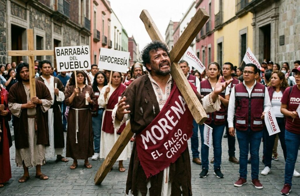 MORENA EL FALSO CRISTO