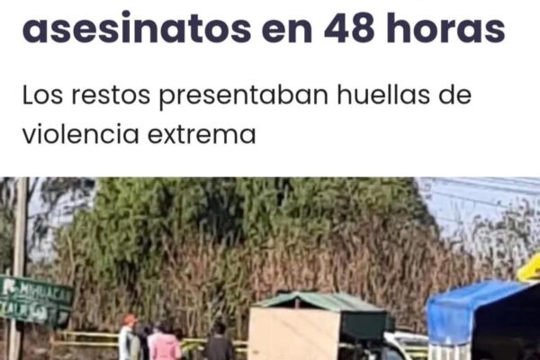 Cuatro asesinatos en 48 horas: el vacío de autoridad que exhibe la crisis en XOXTLA